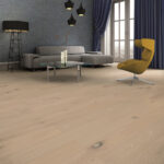 Паркетна дошка ДУБ SUPERRUSTIC WISDOM 1R WHITE & GREY олія ЕКО браш 4 mv